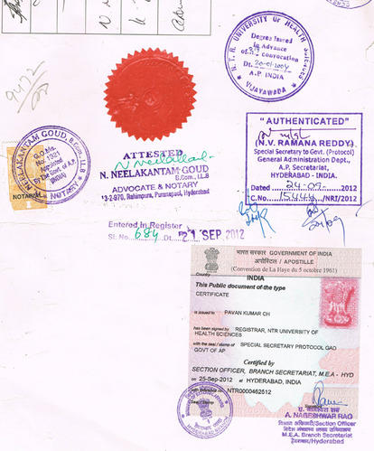 Birth Certificate Apostille